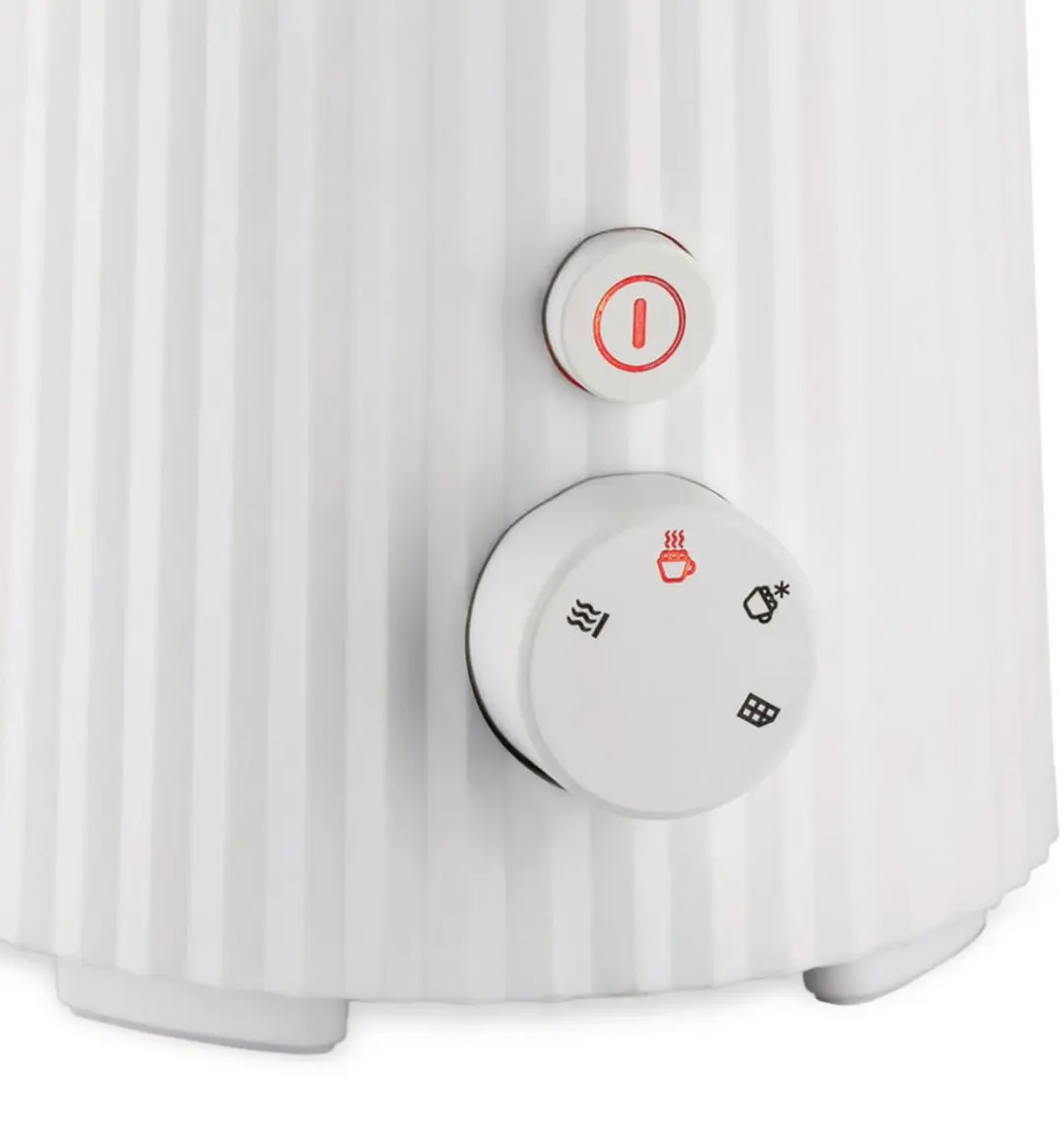 Alessi Plissé Melkopschuimer 600W - Zwart - afbeelding 4 van 6