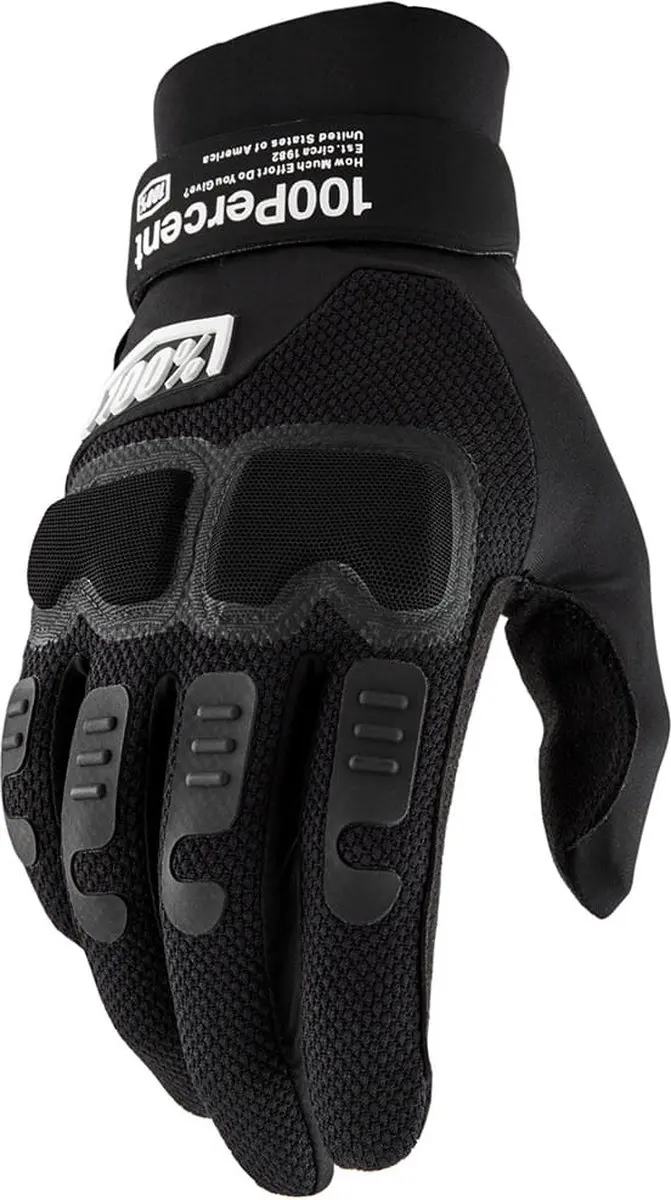 100percent Langdale Off-road Handschoenen - Zwart - S - afbeelding 2 van 2