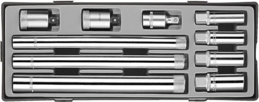 3/8" Bougiedoppen set 10 delig-Auto-Beurt-Bougie-3/8" Magnetische bougiedop-Modu