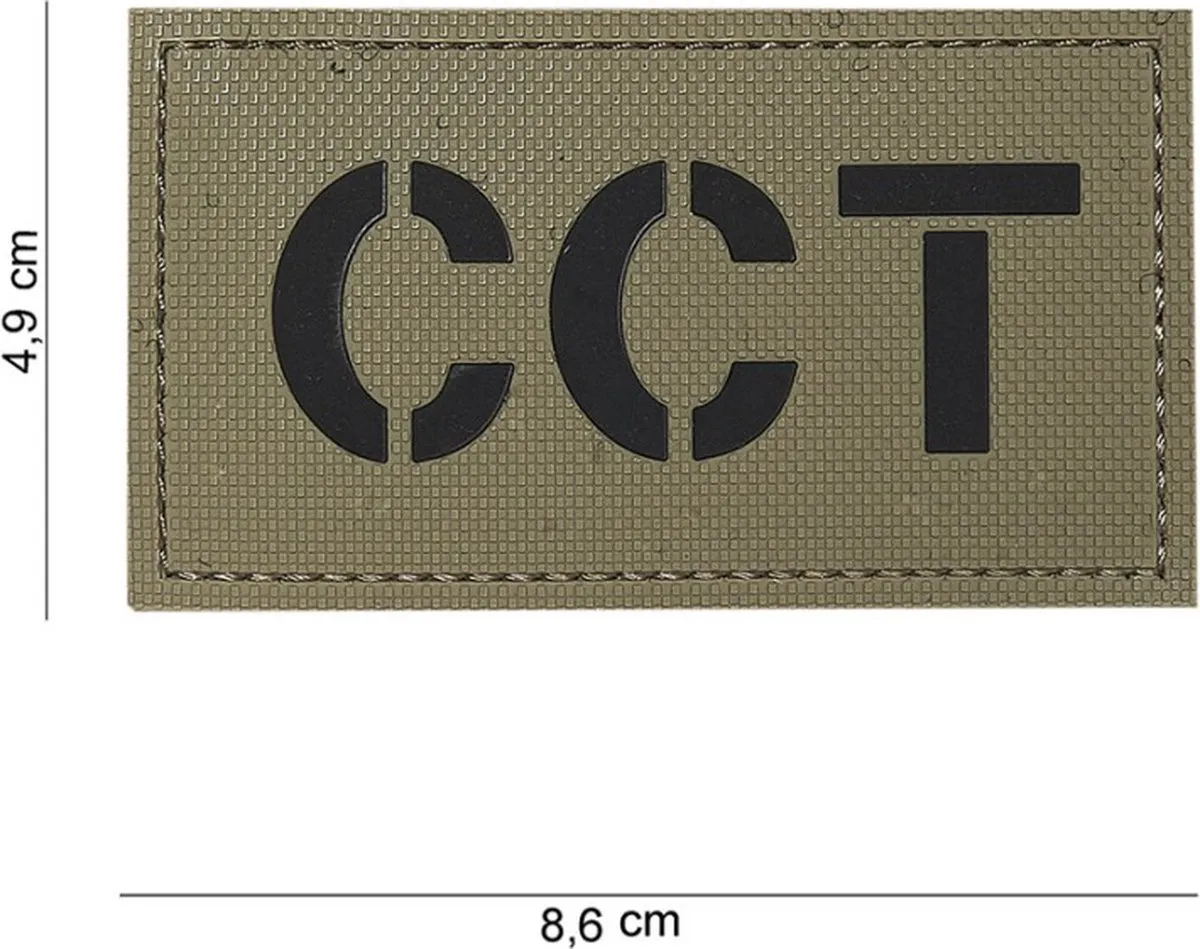 101 Inc Embleem 3D PVC CCT Coyote 16108
