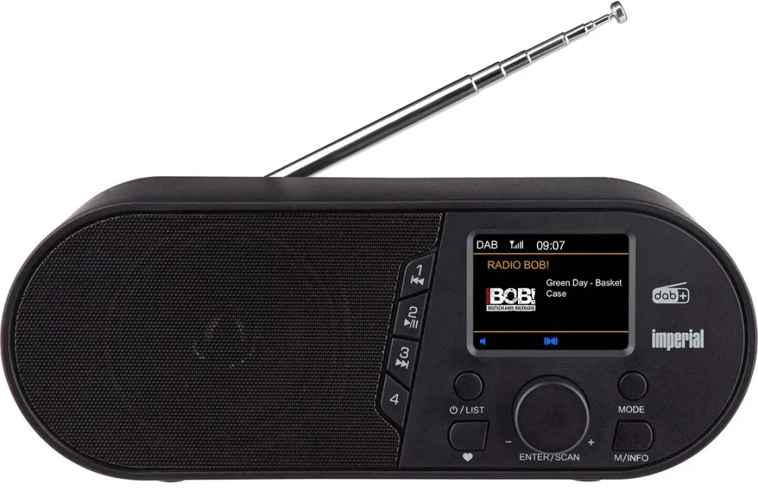Imperial DABMAN d105 22-314-00 Radio - Zwart - afbeelding 6 van 6
