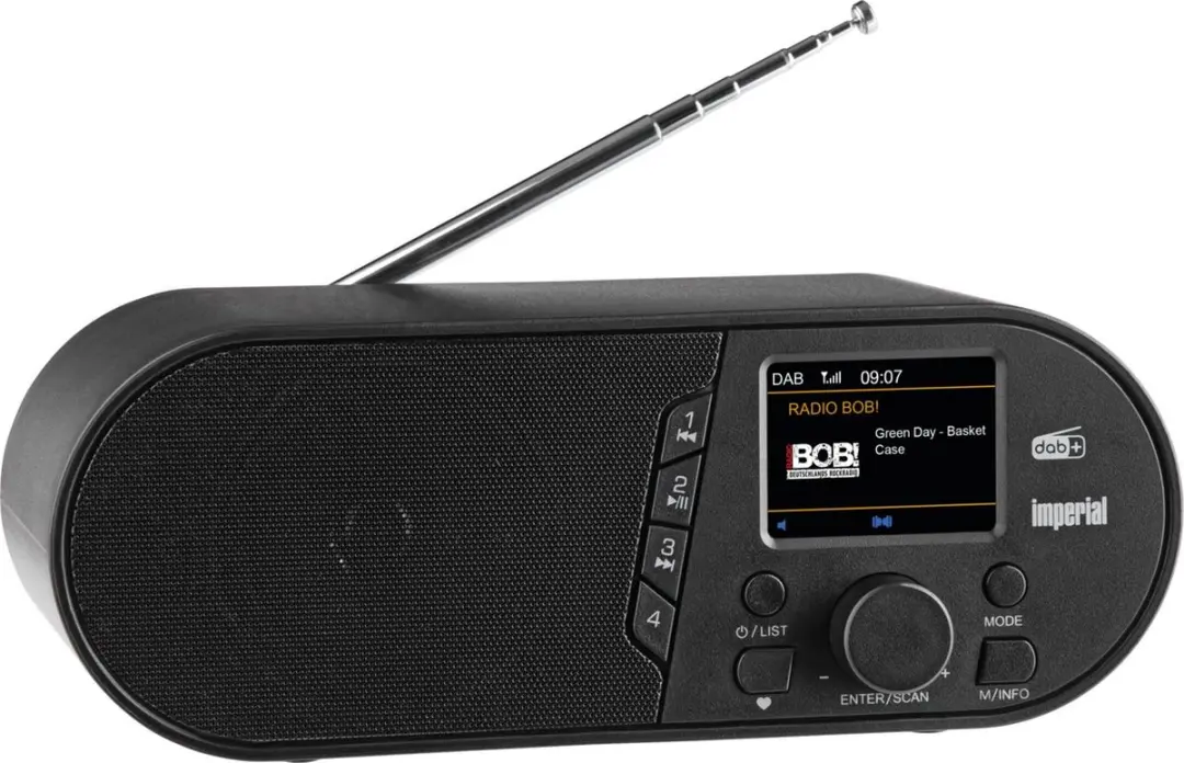Imperial DABMAN d105 22-314-00 Radio - Zwart - afbeelding 4 van 6