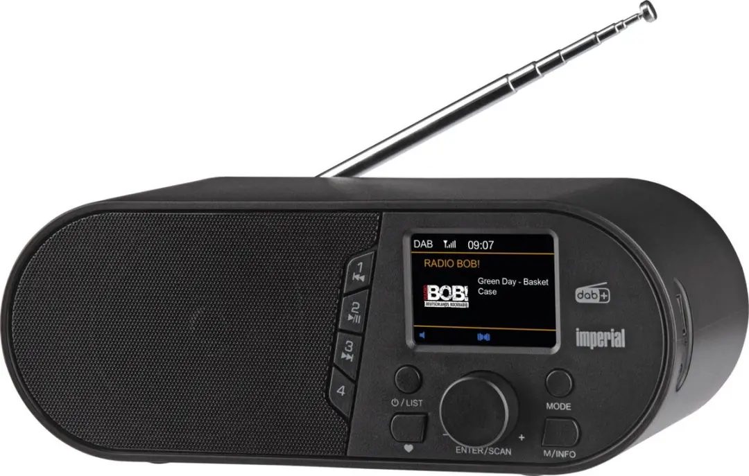 Imperial DABMAN d105 22-314-00 Radio - Zwart - afbeelding 3 van 6
