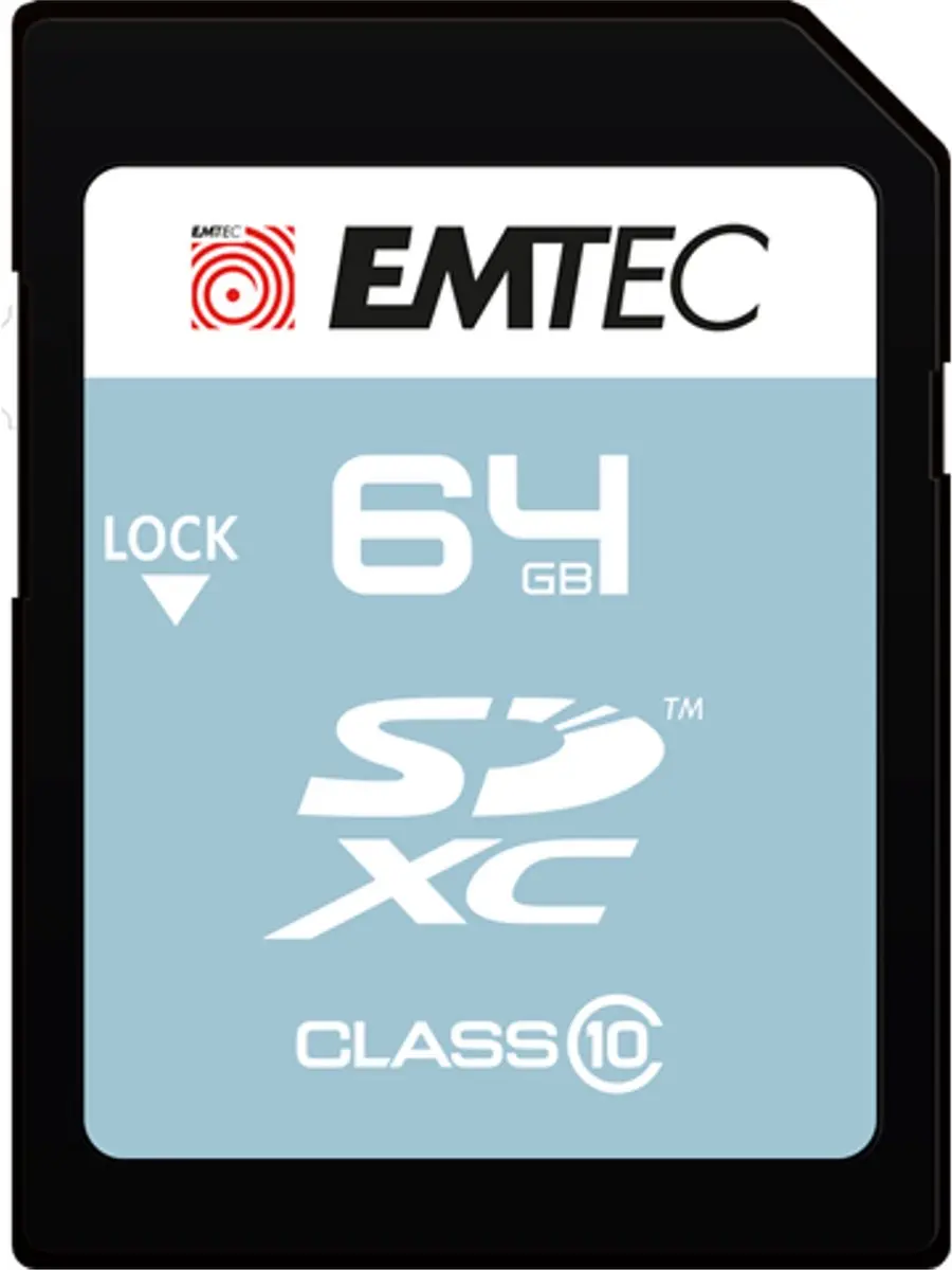 Emtec II Classic SDXC Kaart