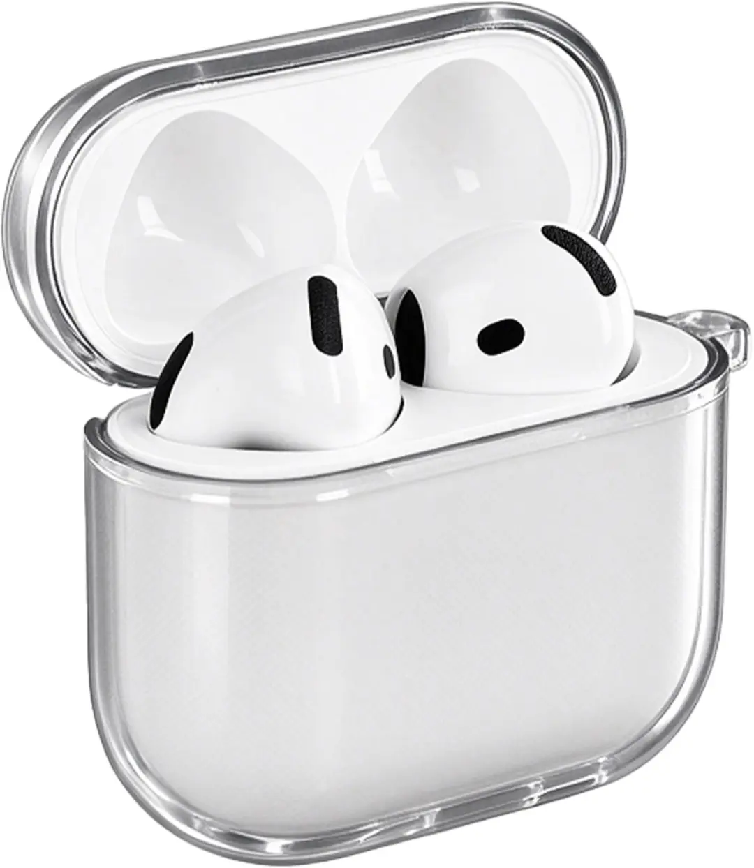 imoshion Clear Softcase AirPods 4 / 5 - Smokey Black