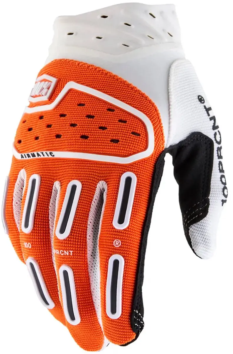 100% Airmatic Crosshandschoenen - Oranje - M - afbeelding 2 van 2
