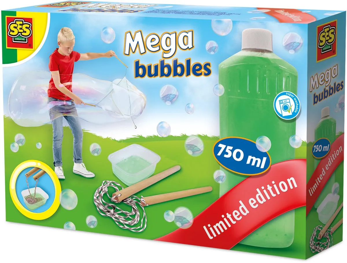 SES Creative Mega Bubbles Limited Edition Bellenblaas