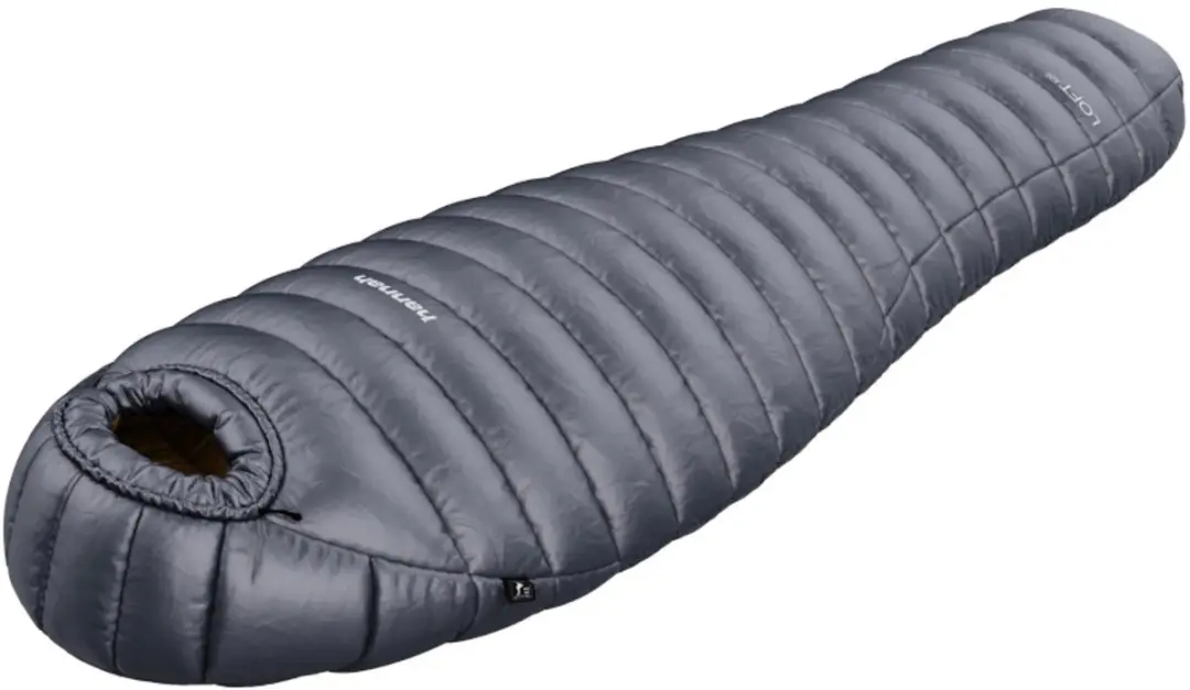 Hannah Loft 400 Ebony Mummyslaapzak - -17°C - Grijs - afbeelding 5 van 6