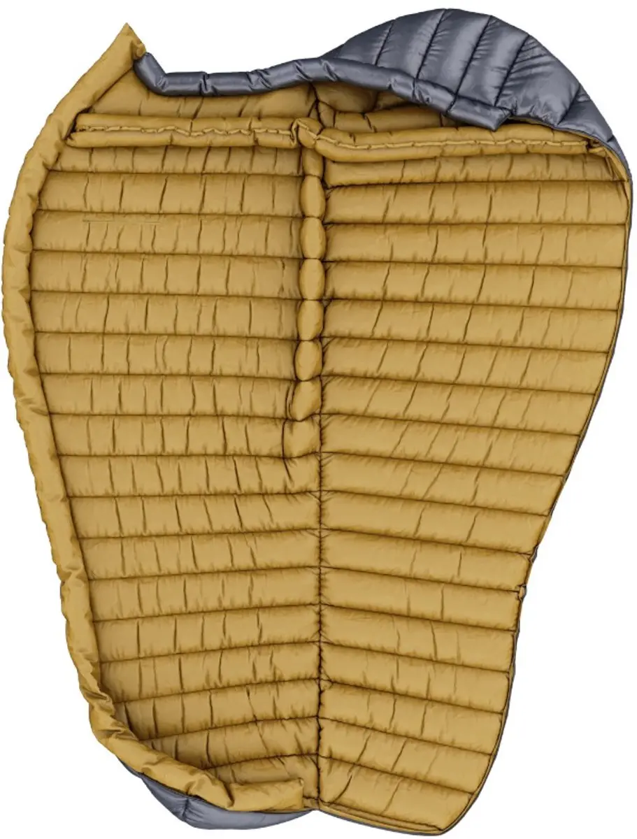 Hannah Loft 400 Ebony Mummyslaapzak - -17°C - Grijs - afbeelding 2 van 6