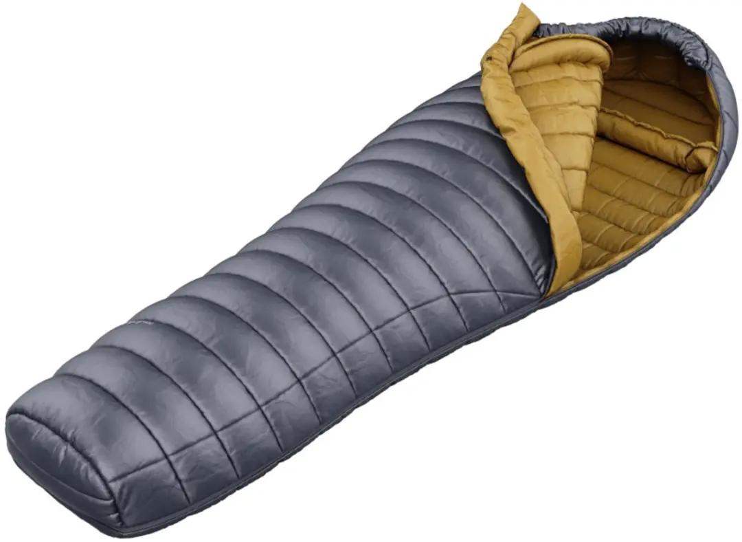Hannah Loft 400 Ebony Mummyslaapzak - -17°C - Grijs - afbeelding 3 van 6