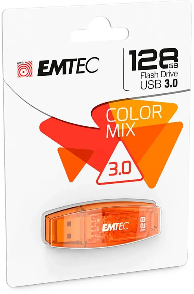 Emtec C410 ECMMD128G2C410 USB-stick 128GB - Color Mix - afbeelding 2 van 4