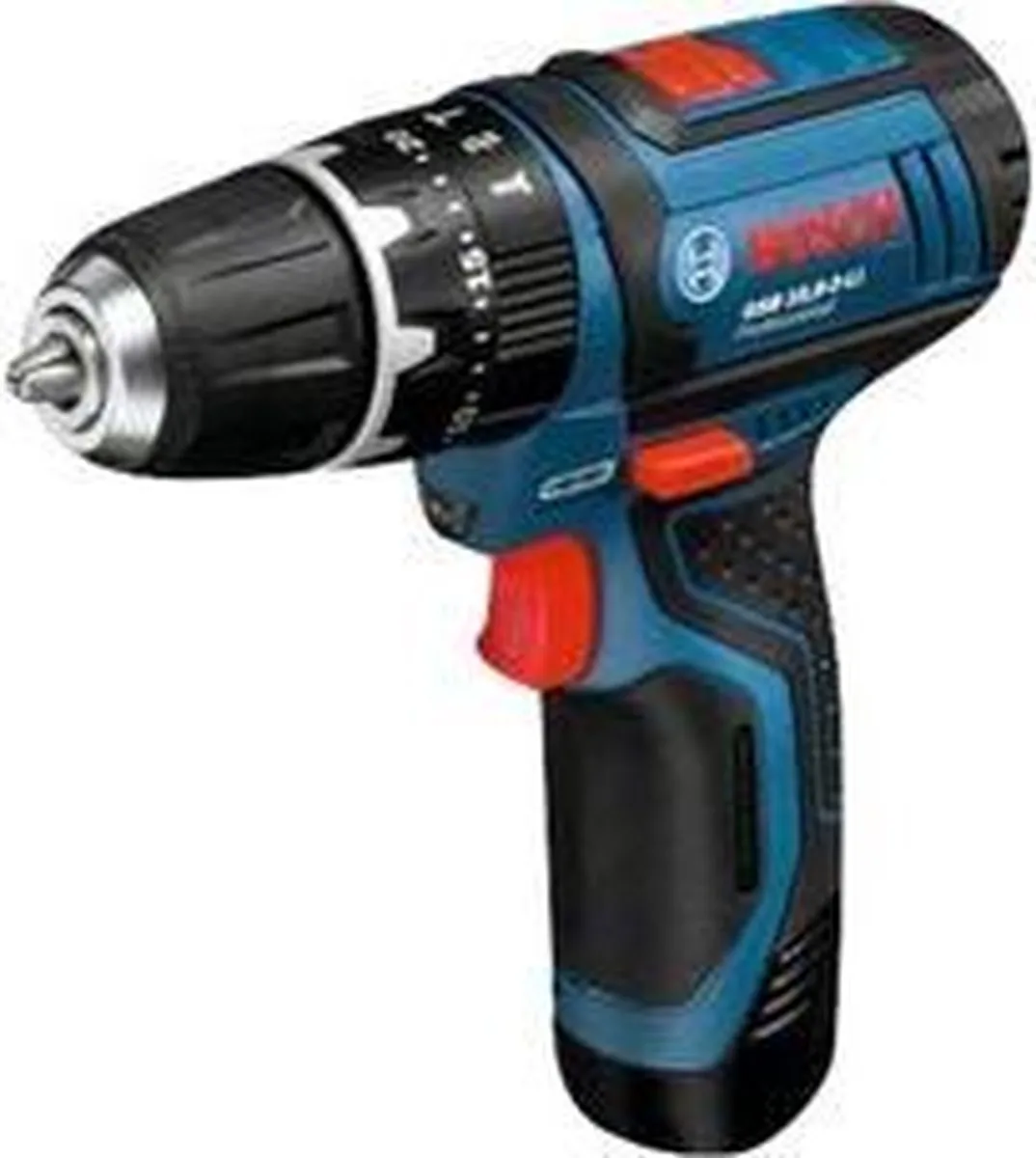 Bosch Professional GSB 12V-15V Accu Slagboorschroevendraaier - 2x 2000mAh