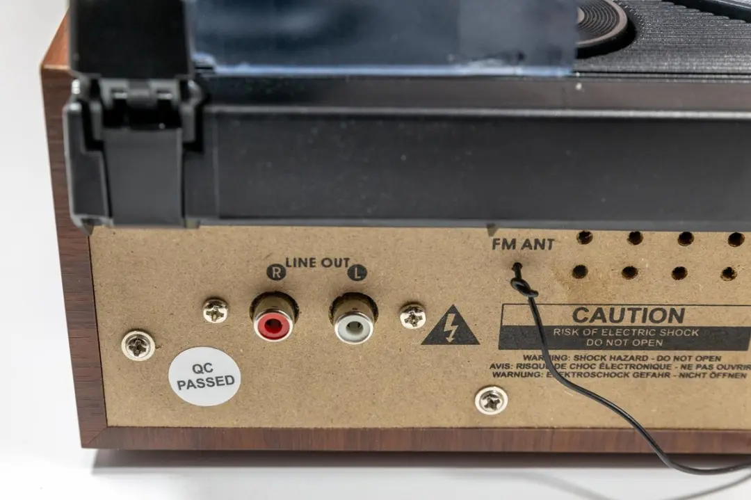 Soundmaster PL186H Platenspeler - Bruin - afbeelding 4 van 6