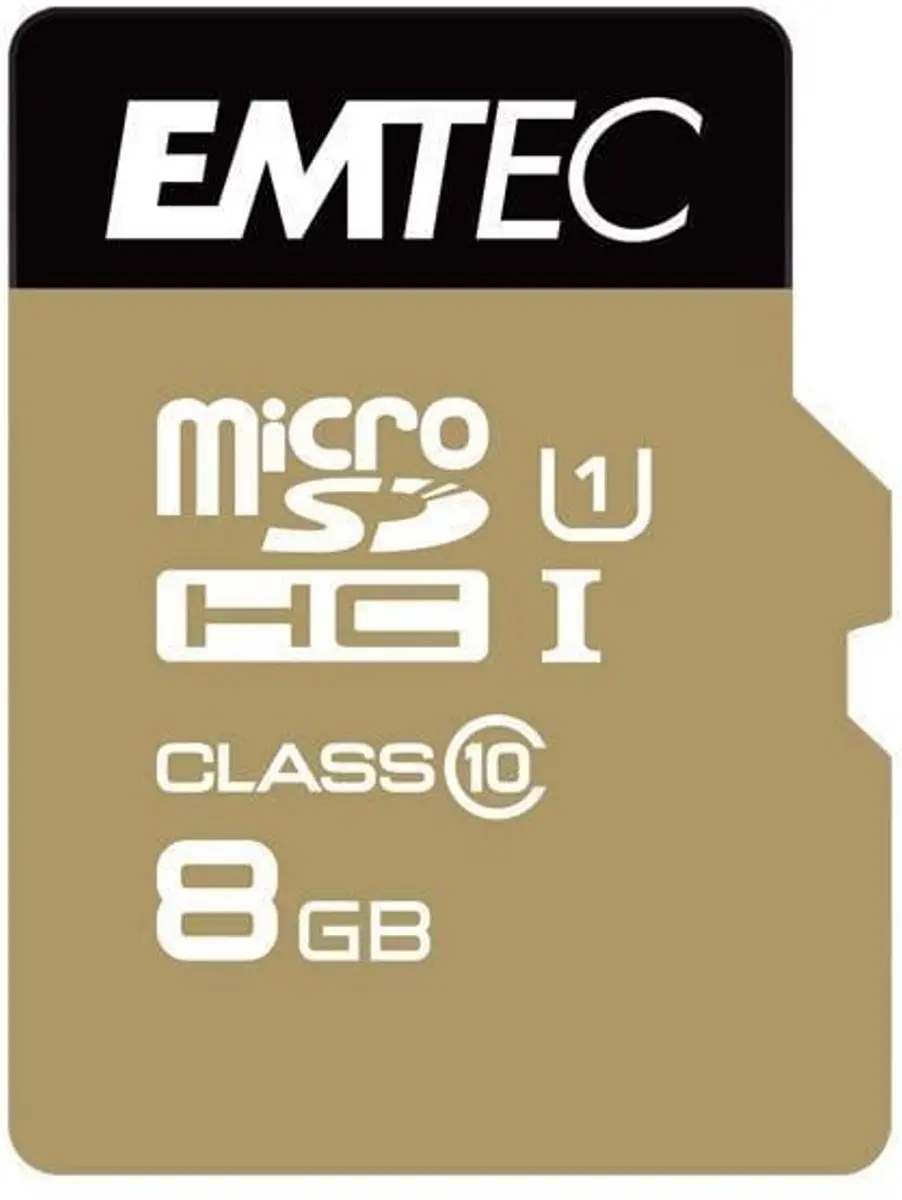 Emtec II Lite Gold+ Memory micro SDHC