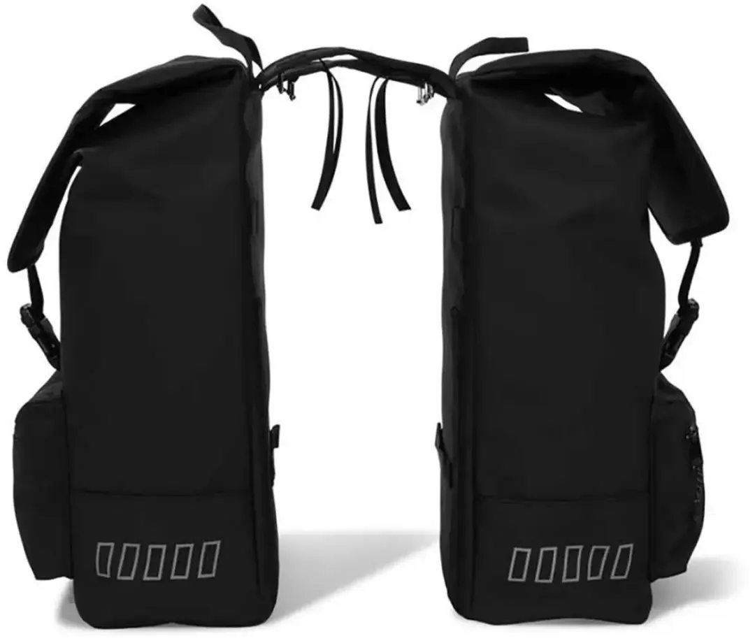 Urban Proof Cargo Dubbele Fietstas 38L - Gerecycled - Zwart - afbeelding 3 van 6
