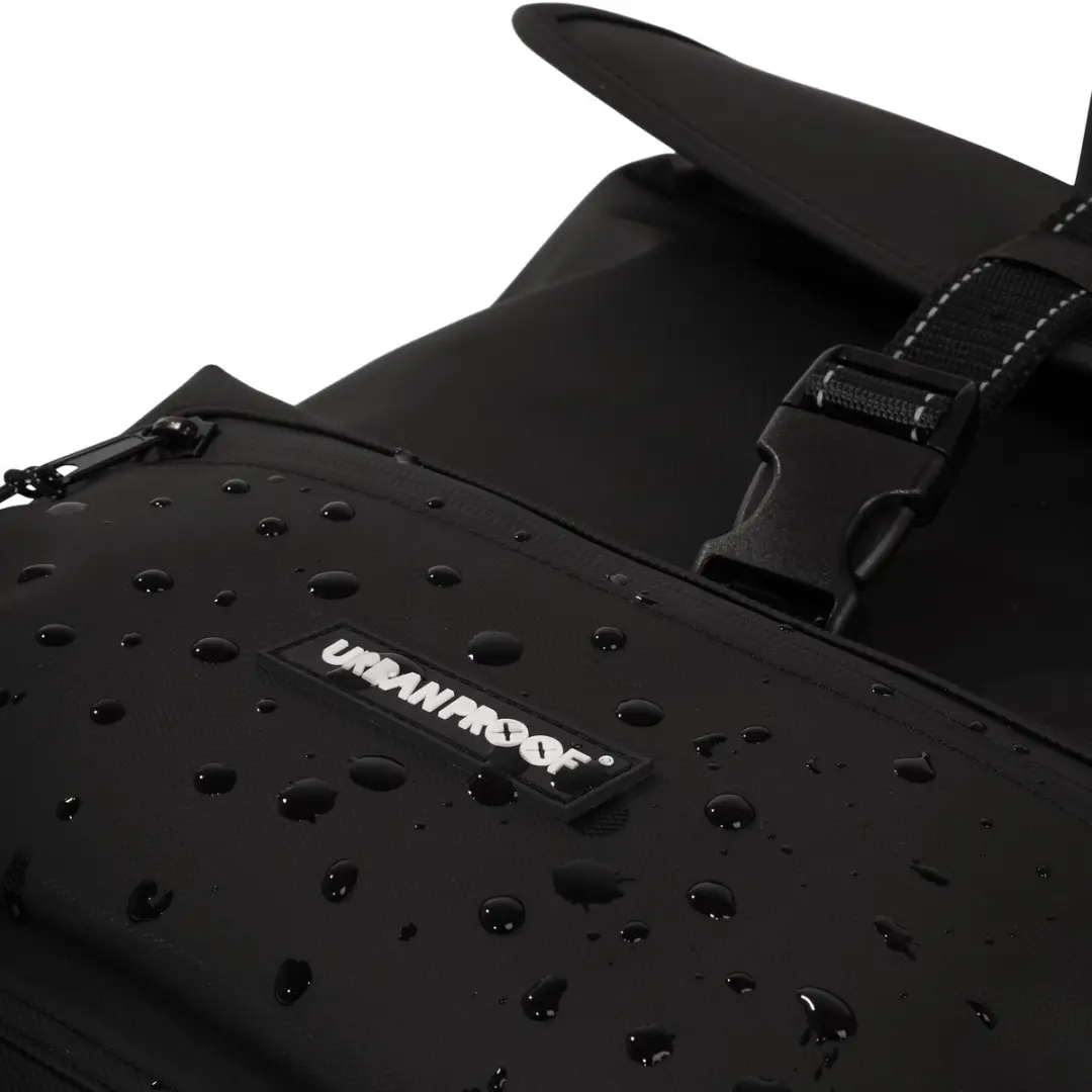 Urban Proof Cargo Dubbele Fietstas 38L - Gerecycled - Zwart - afbeelding 6 van 6