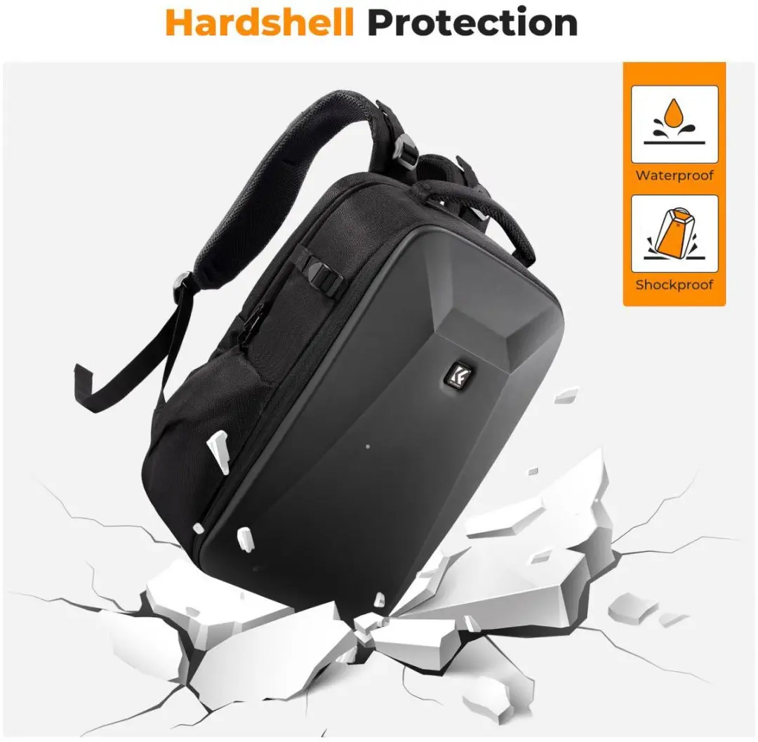 K&F Concept Hardshell Camera Rugzak 22L - afbeelding 6 van 6