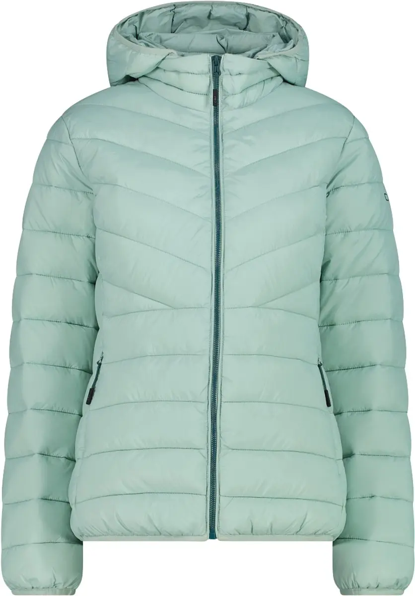 CMP Gewatteerde Jas met Hoodie Dames - Blauwe Inkt - afbeelding 5 van 6