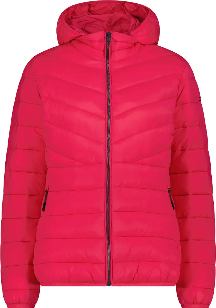 CMP Gewatteerde Jas met Hoodie Dames - Blauwe Inkt - afbeelding 3 van 6