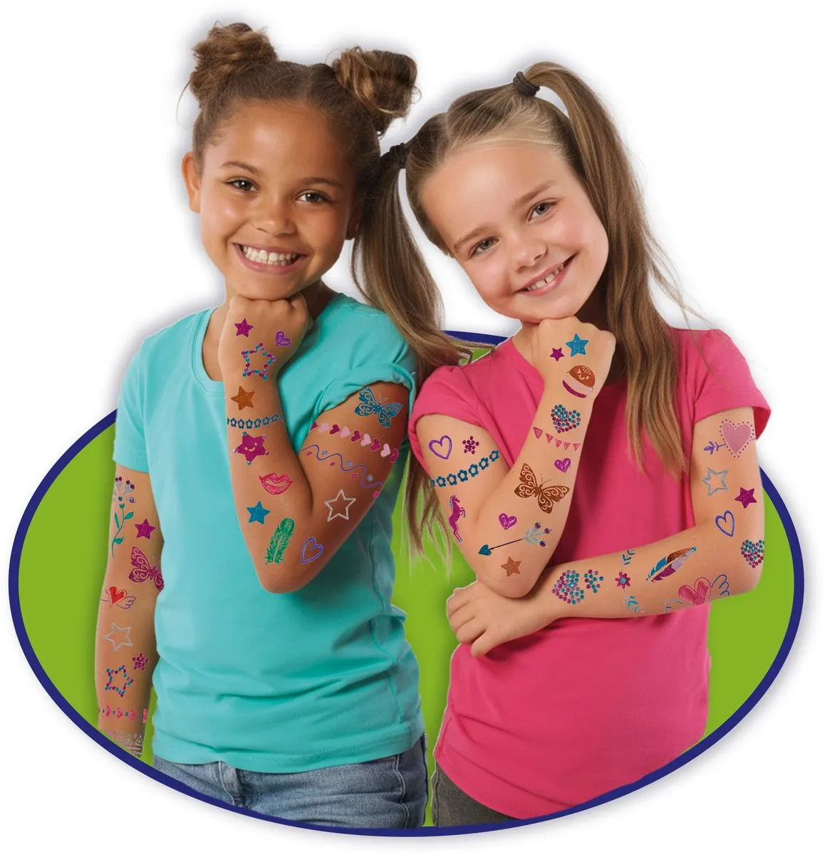 SES Creative Explore Tattoo Studio Lab - 51 Stuks - Meerkleurig