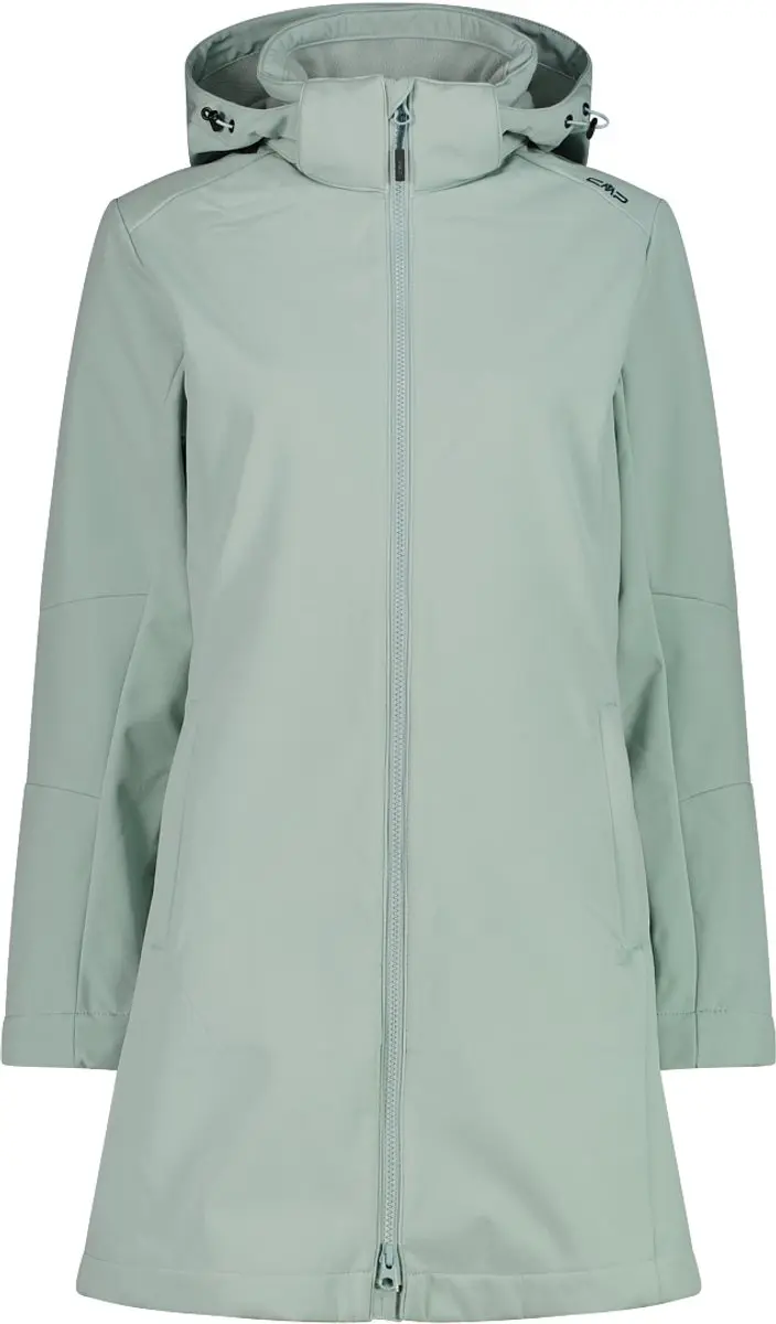 Dames parka met rits en capuchon CMP