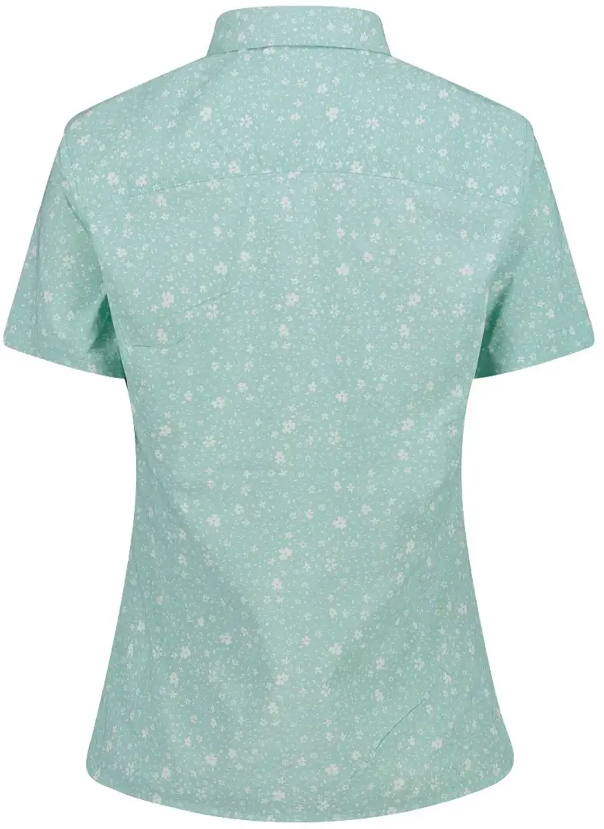 CMP Bloemige blouse voor dames - Beige/Wit - afbeelding 6 van 6