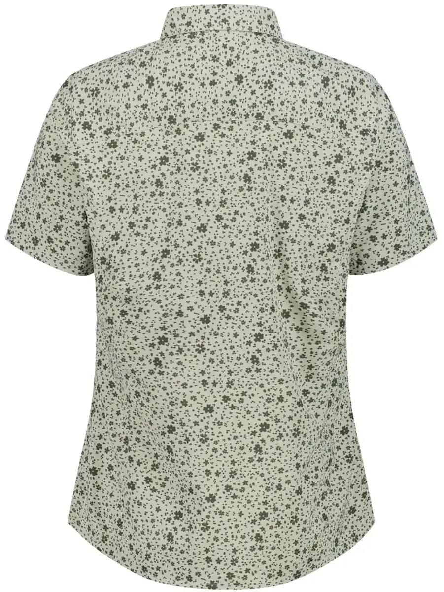 CMP Bloemige blouse voor dames - Beige/Wit - afbeelding 4 van 6