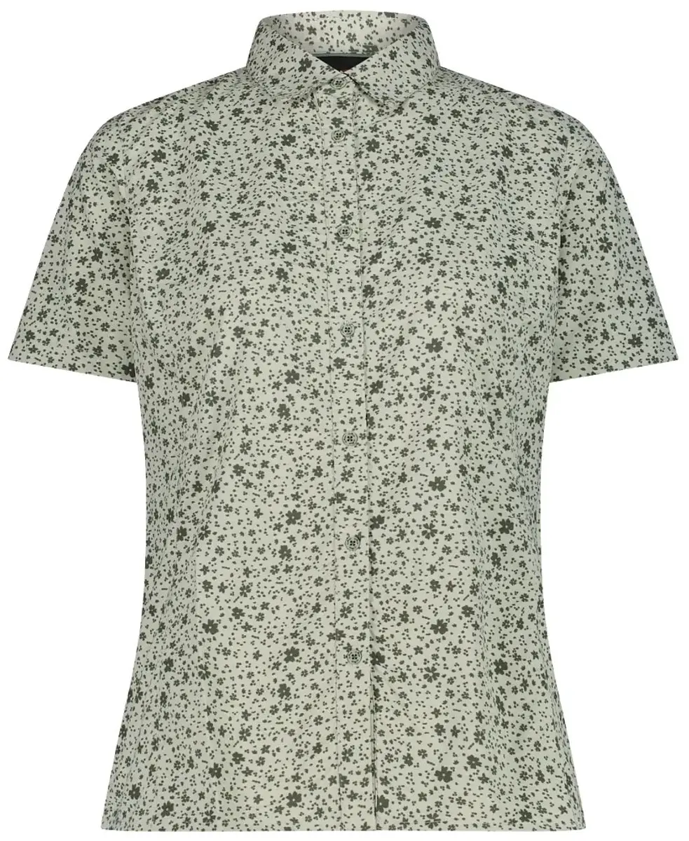 CMP Bloemige blouse voor dames - Beige/Wit - afbeelding 3 van 6