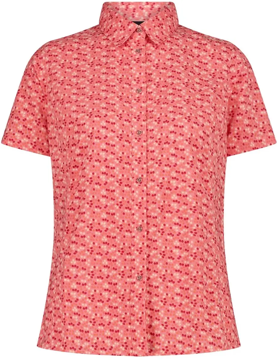 CMP Geruit Damesoverhemd - Magenta/Pink Fluo - afbeelding 3 van 6