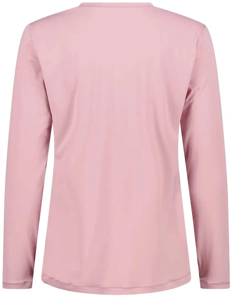 CMP Carla dames-T-shirt met lange mouwen - Roze - afbeelding 2 van 6