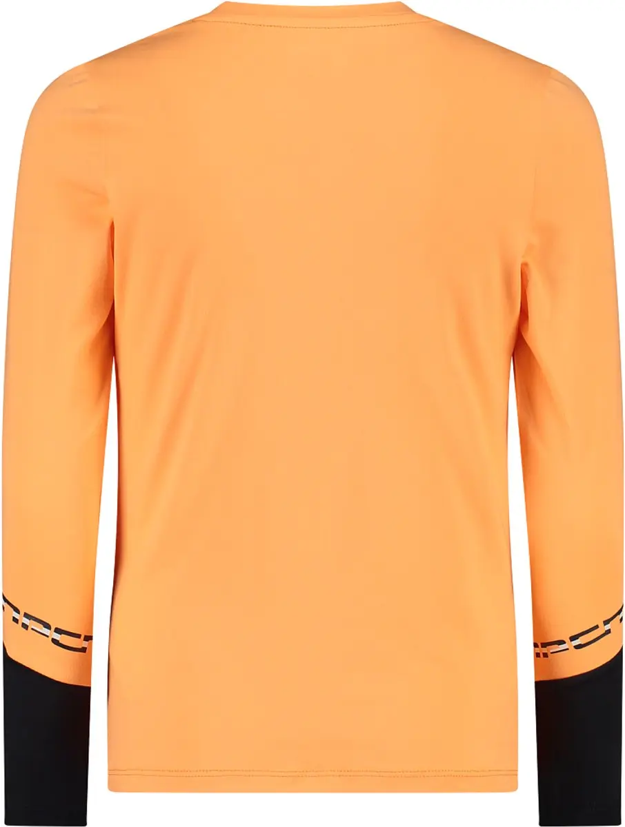 CMP Meisjes-T-shirt met lange mouwen - Oranje - afbeelding 2 van 6
