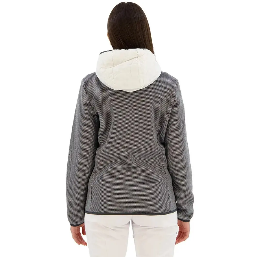 CMP Hybrid Fix Hood Damesjack - L - afbeelding 2 van 4