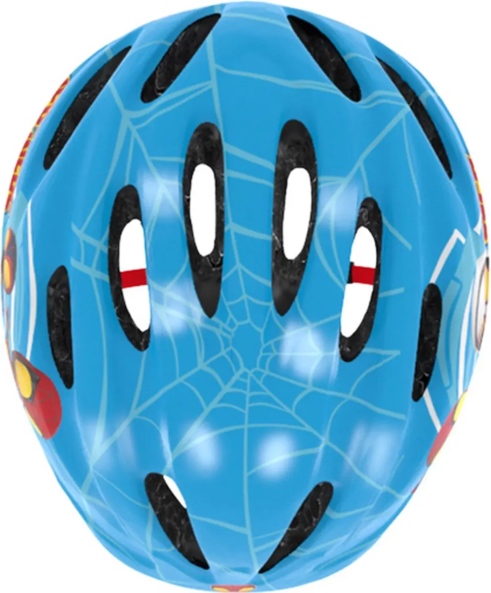 Spider-Man Kinderfietshelm - Maat S (48-52 cm) - Blauw - afbeelding 3 van 6