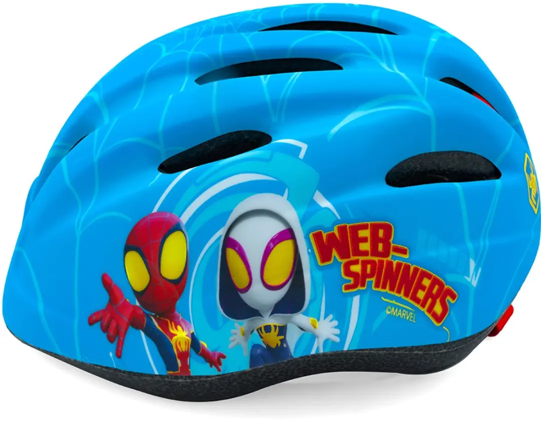Spider-Man Kinderfietshelm - Maat S (48-52 cm) - Blauw - afbeelding 5 van 6