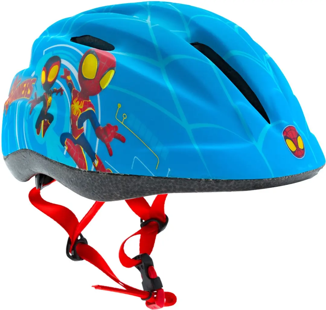 Spider-Man Kinderfietshelm - Maat S (48-52 cm) - Blauw - afbeelding 2 van 6