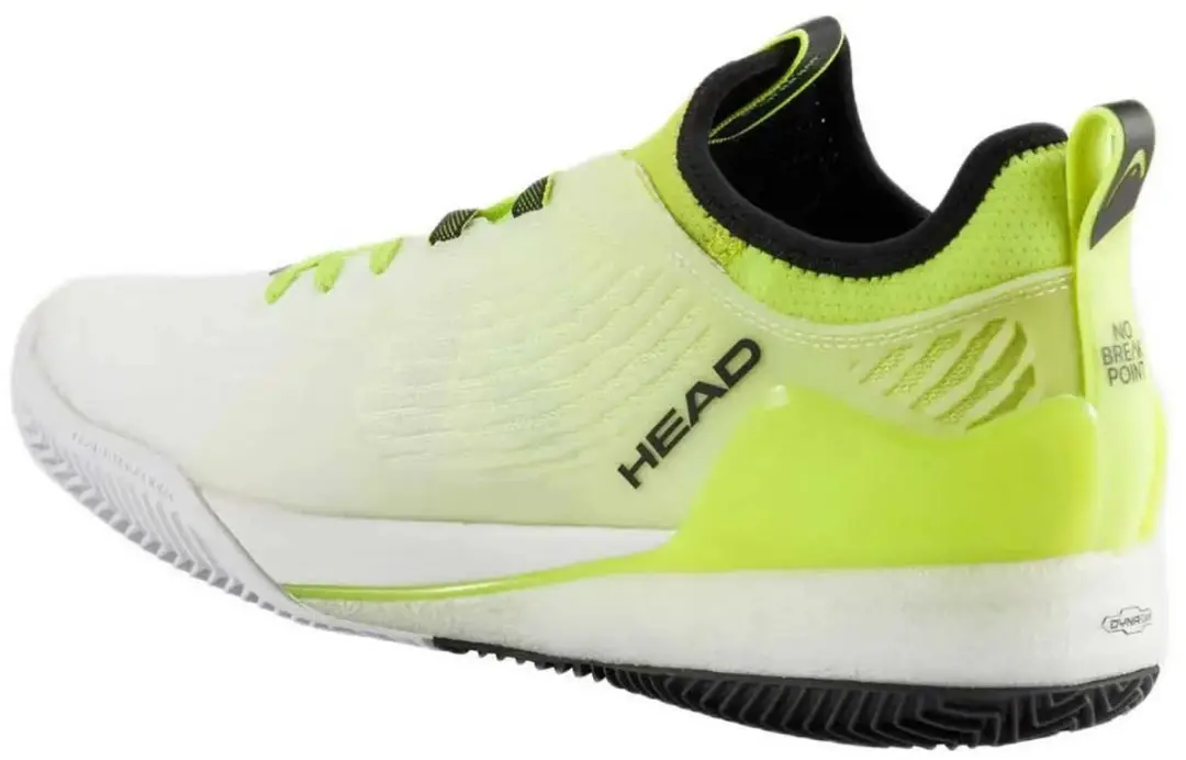 Head Endure Pro Clay Tennisschoenen - Geel/Wit - 43 - afbeelding 5 van 6