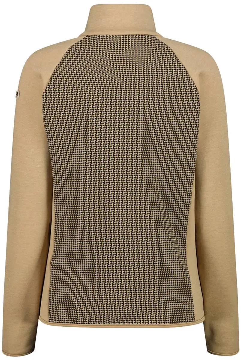 CMP Performance Geprint Dames Fleece - Cookie Mel-Nero - afbeelding 6 van 6
