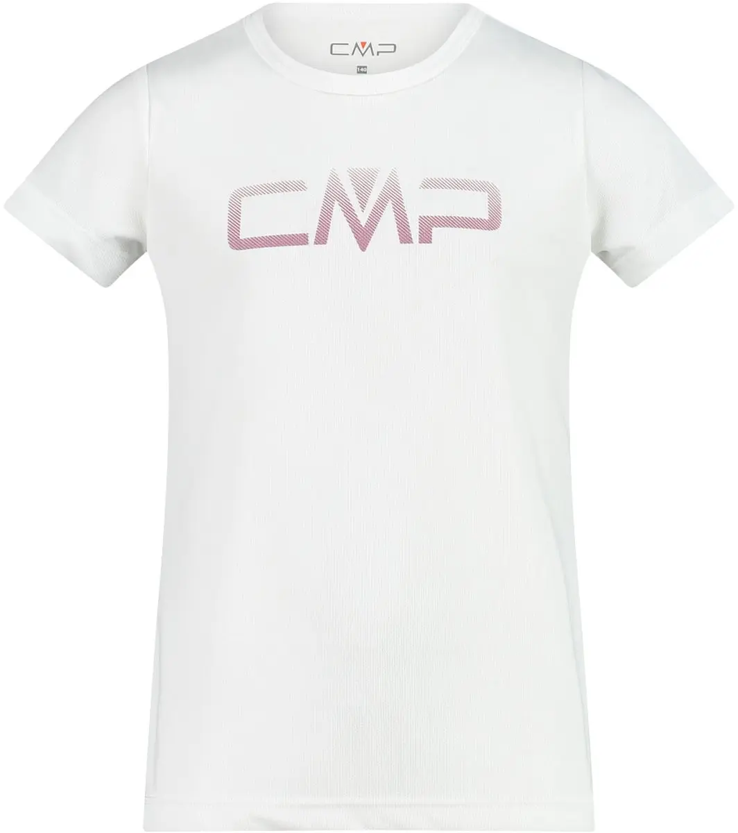 CMP Meisjes-T-shirt - Blauw - 140 - afbeelding 3 van 6
