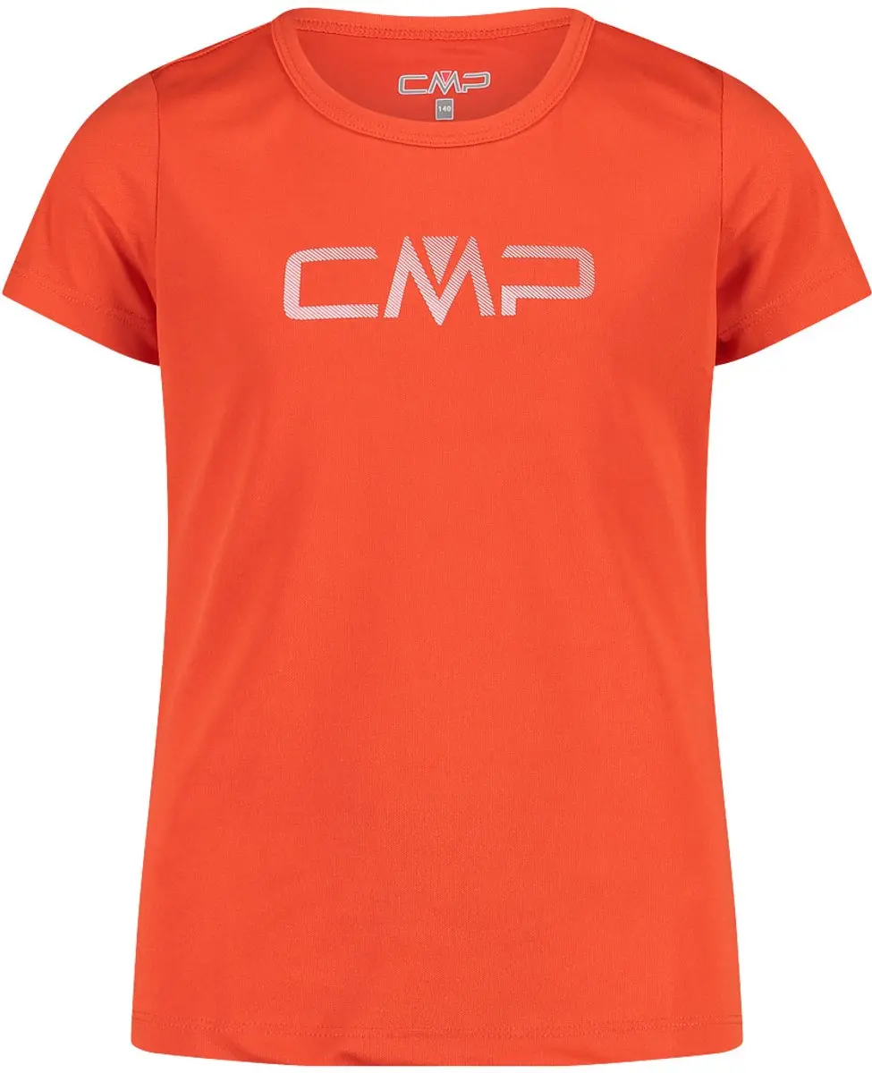CMP Meisjes-T-shirt - Blauw - 140 - afbeelding 5 van 6