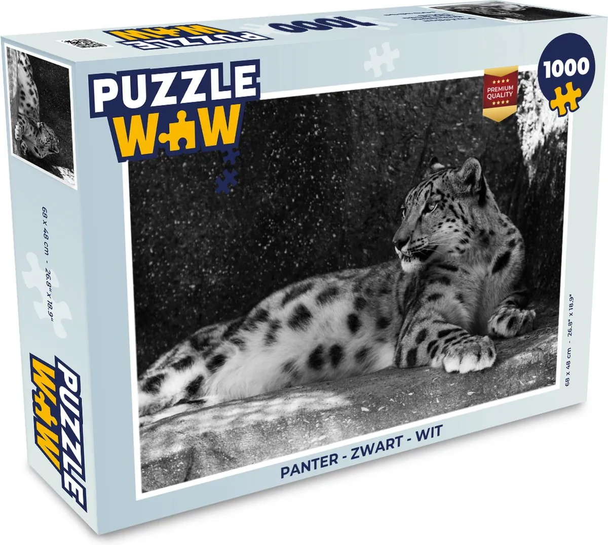 PuzzleWow Panter Puzzel 1000 Stuks