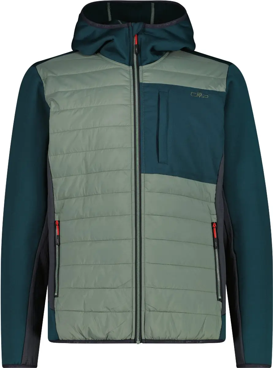 CMP Hooded Jacket - Oliegroen - afbeelding 3 van 6