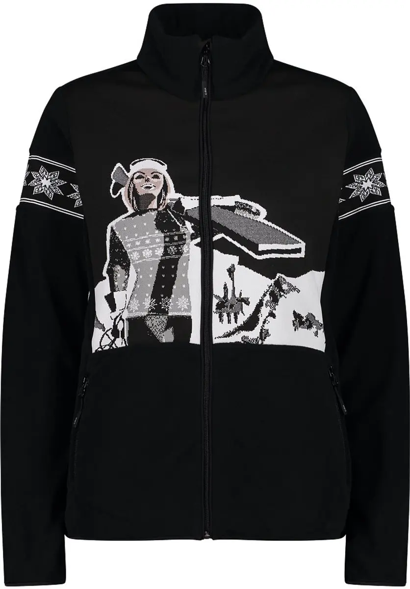 CMP Dames Fleece met Volledige Rits