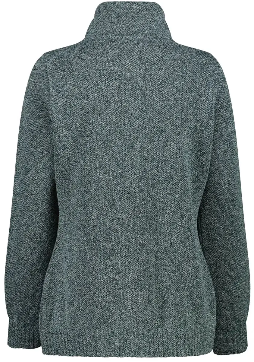 CMP Dames Fleece met Volledige Rits - Zwart - afbeelding 4 van 6