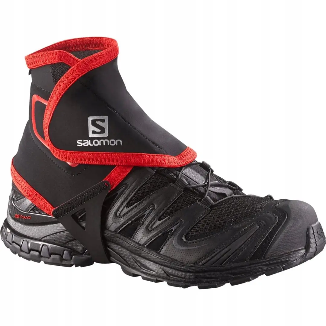 Salomon Trail Gaiters High - Zwart - afbeelding 4 van 4