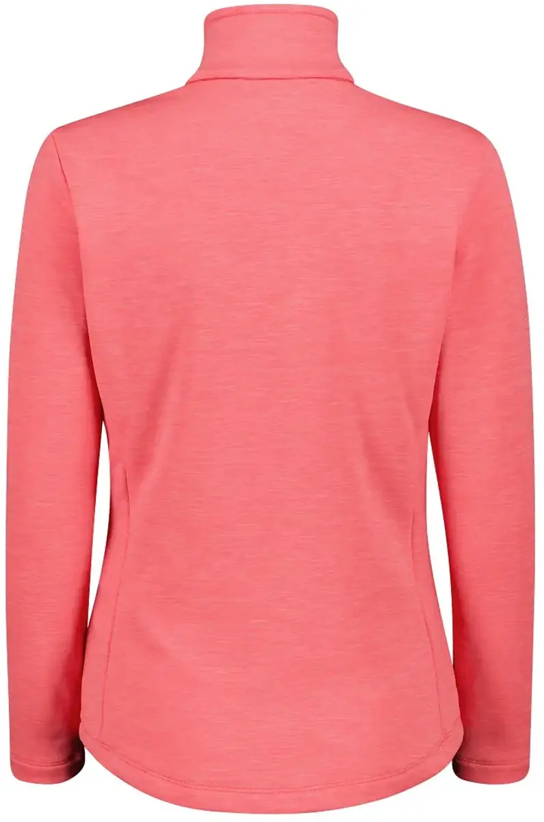 CMP Stretch Fleece met Rits Dames - Coral Mel. - afbeelding 2 van 6
