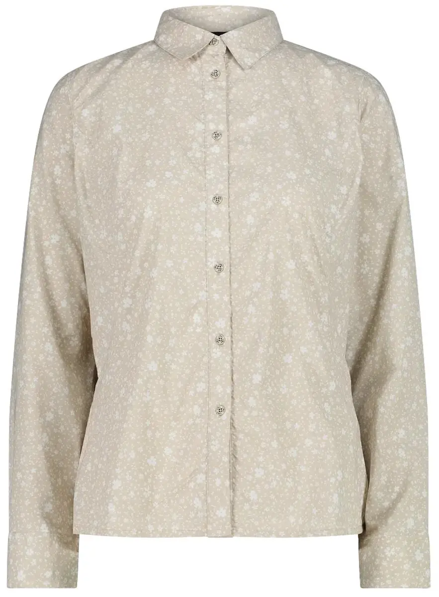 CMP Dames Lange Mouwen Button-Down Shirt - Lagune - afbeelding 5 van 6
