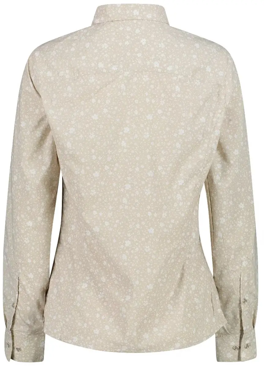 CMP Dames Lange Mouwen Button-Down Shirt - Lagune - afbeelding 6 van 6