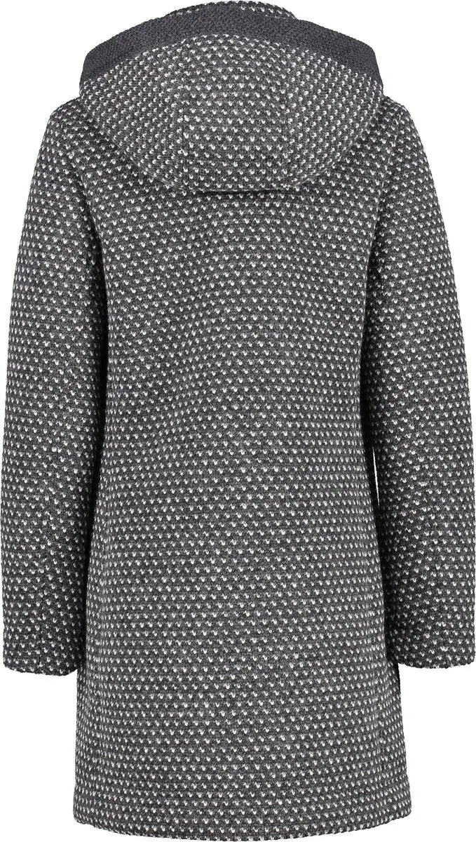CMP Tradition 1948 Hoodie - Fumo mel.-b.gesso - Maat Damen_EU 38