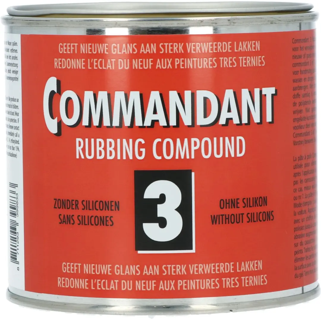 Commandant Rubbing Compound 3