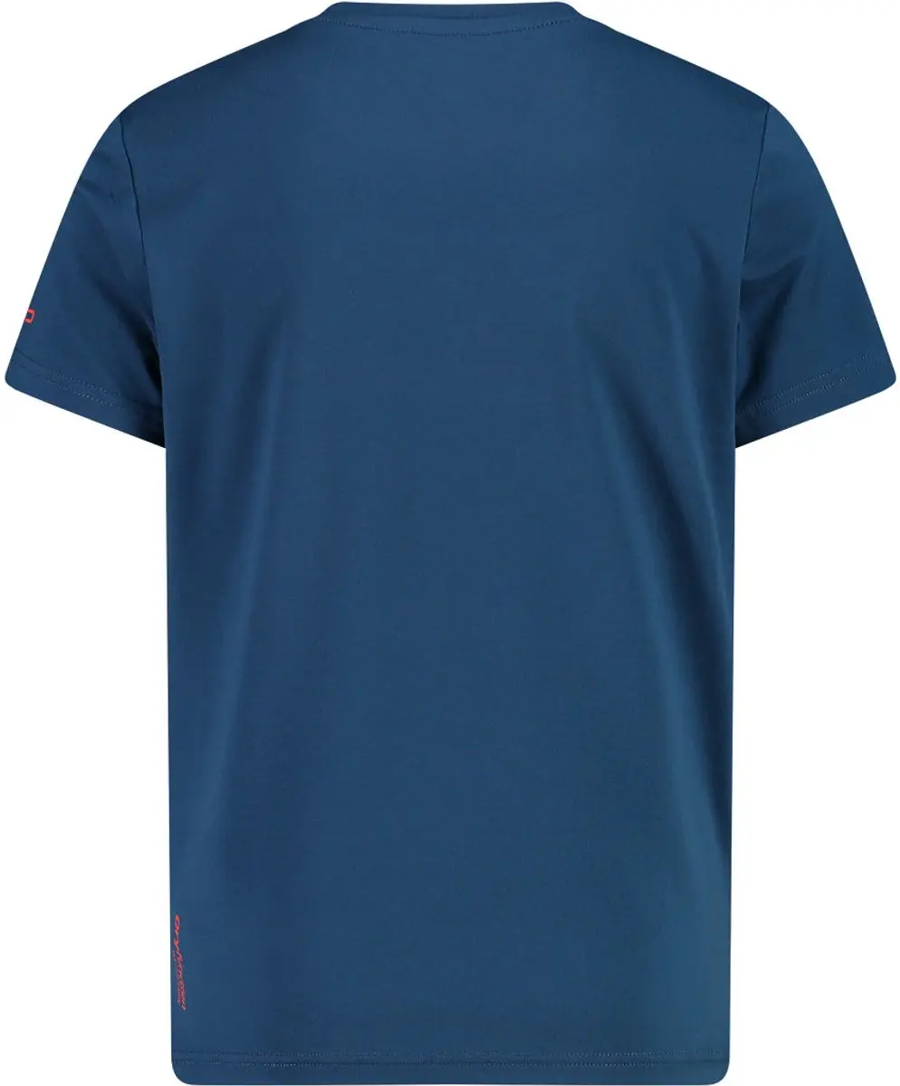 CMP Kinder T-shirt van jersey - Oceaan - 60 - afbeelding 2 van 6